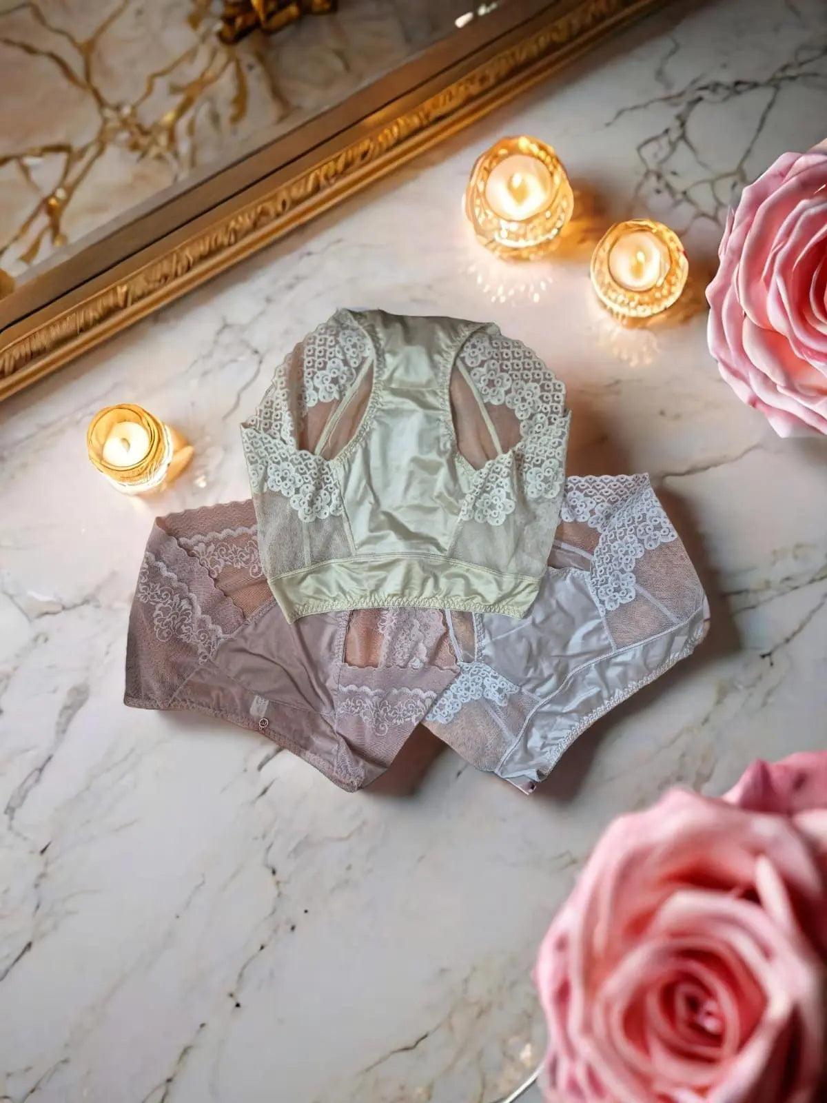 Set of 3 Muji Cloudette Crimson Curves