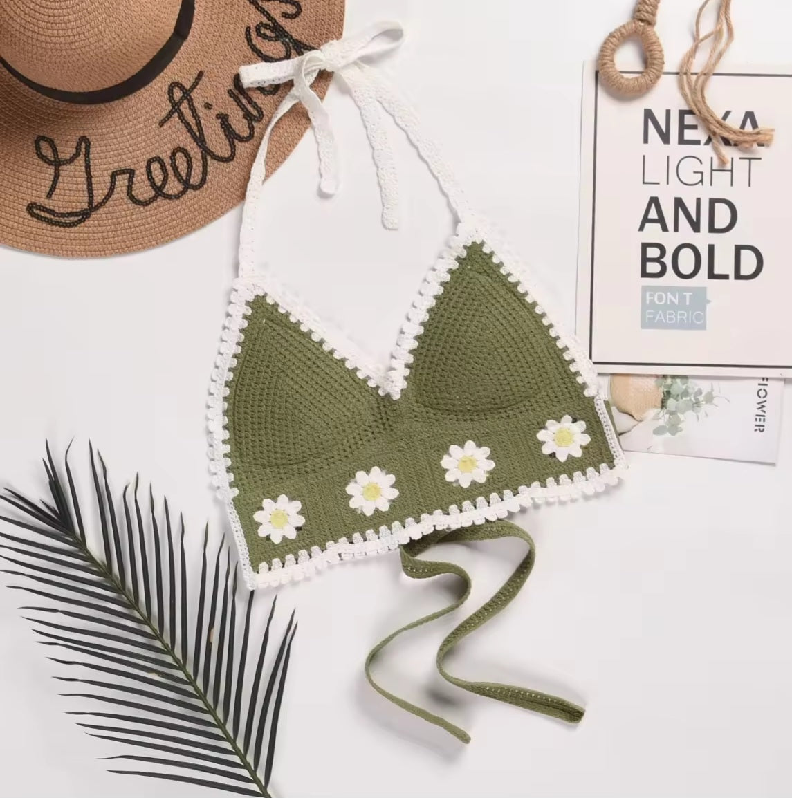 Crochet Beach Wear Crimson Curves