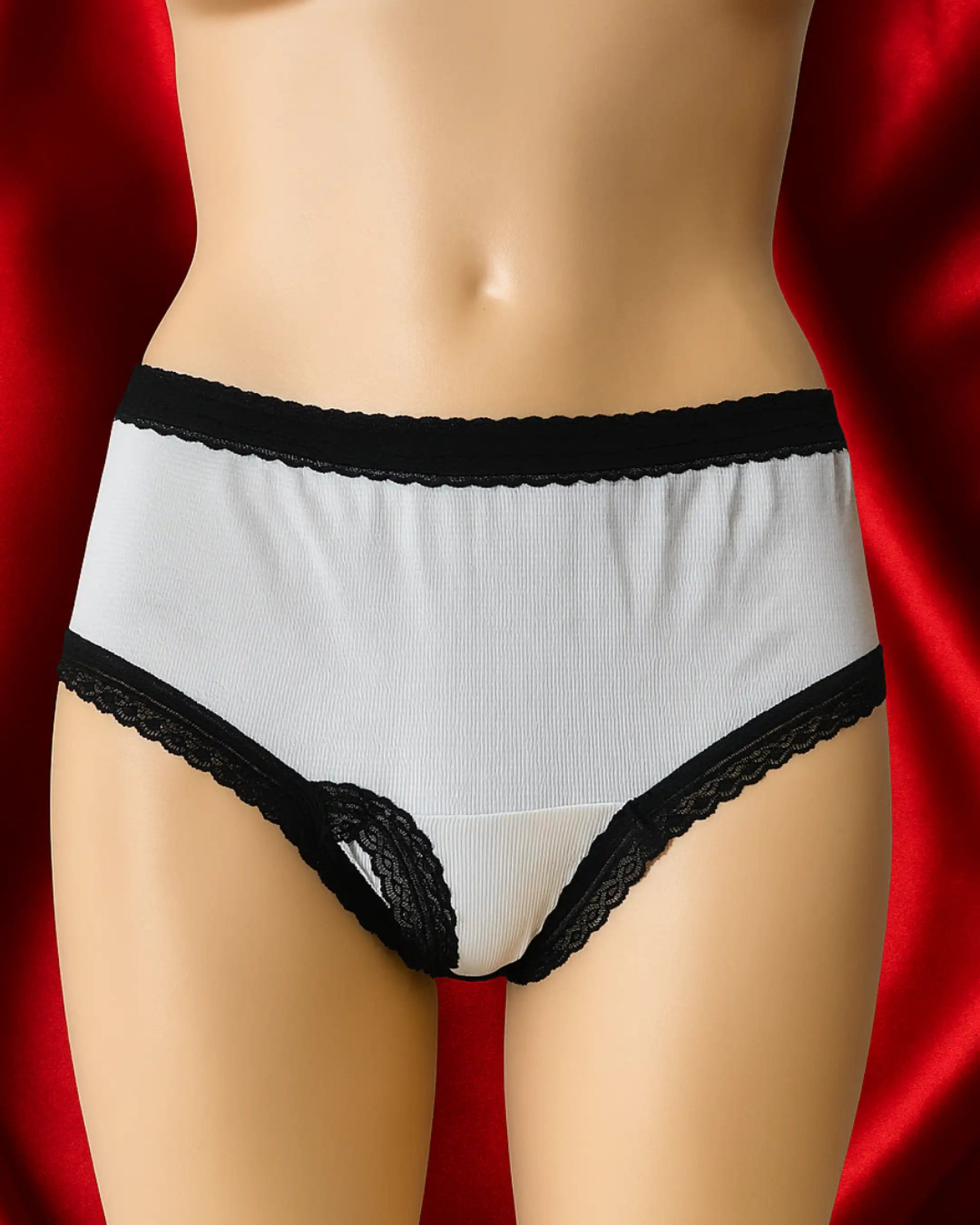 Set of 5 Muji - Dew Lace Crimson Curves